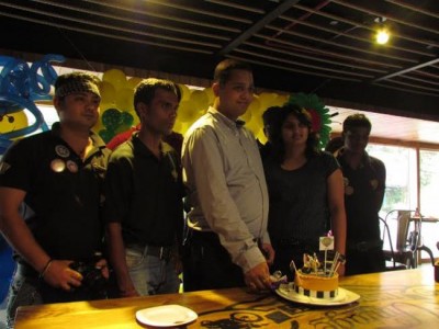 Biker's Cafe completes a year in the 'City of Joy'