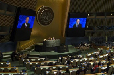 UN has 'duty to speak out' against anti-Semitism, Ban tells General Assembly