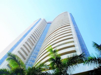Sensex touches 30,000-mark