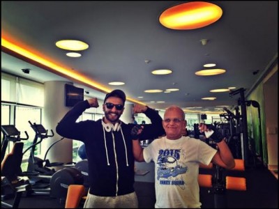 Ranveer finds new inspiration in gym?