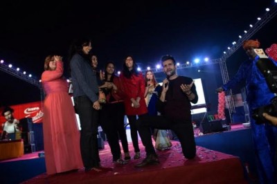 Shantanu Maheswari, Karan Tacker rock Rajasthani Mela in Kolkata