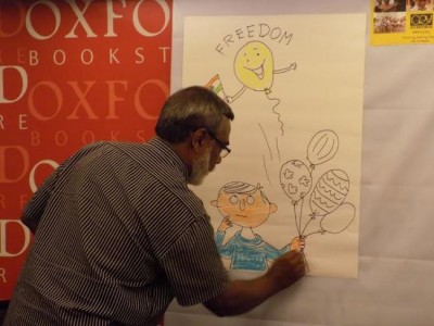 Diksha hosts sit and draw workshop in Kolkata