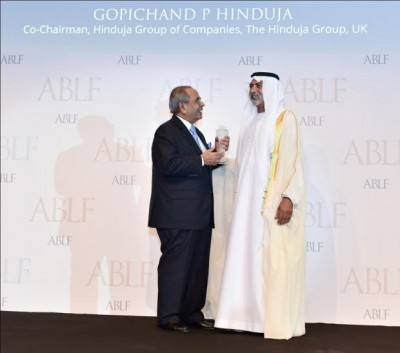 Hinduja Brothers receive lifetime achievement award at Asian Business Leadership Forum 2015