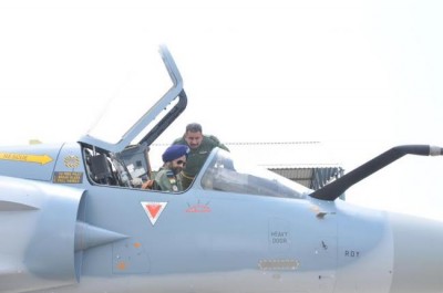 IAF's first two upgraded Mirage 2000 fighters land in Gwalior