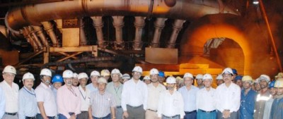 One million tonnes hot metal produced till date by modern Blast Furnace "Kalyani" of SAIL-ISP