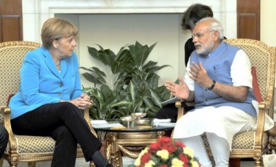 Germany' strength and India's priorities aligned : PM Modi at joint press meet with Chancellor Angela Merkel