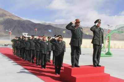 Sino-Indian border personnel meet on Chinese Spring Festival