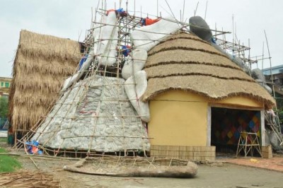 Mohammad Ali Park Sarbojanin Durgotsab to wow visitors with African Safari themed this Durga Puja