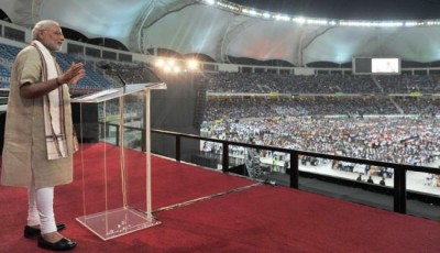 From UAE PM modi makes veiled attack on Pakistan