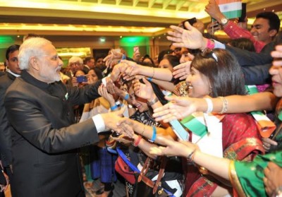 PM Modi interacts with Indian community in Dublin