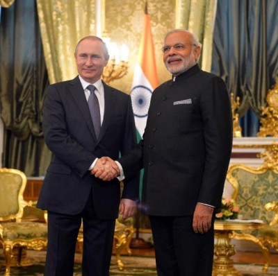 Text of PM's statement to the Media at the joint press briefing with President of Russia