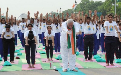 Yoga is a journey from self to universe, says PM Narendra Modi