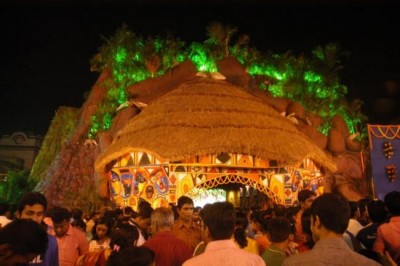 Mohammad Ali Park Durga Puja inaugurated by Governor 