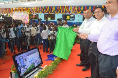 Prabhu releases 50000th Coach manufactured by Integral Coach Factory 