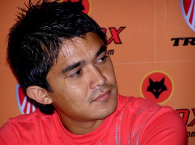 Sunil Chhetri scores 50th international goal