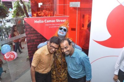 Vodafone attempts to engage customers in Durga Puja