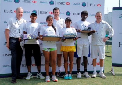 Junior Indian Tennis players impress Tim