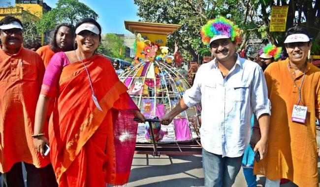 CAB organizes Rongholy in Kolkata