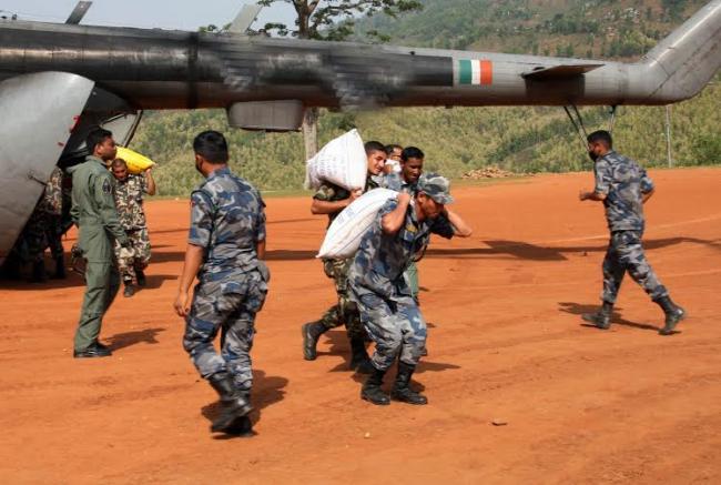 IAF continues evacuation activities in Nepal 