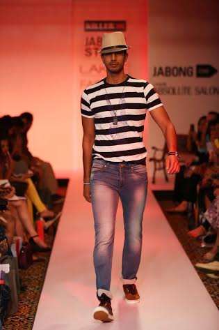 LFW: Easies and Killer recreate colourful drama of denim