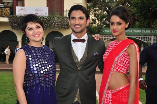 Detective Byomkesh Bakshy team attends the derby 