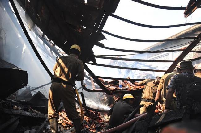 Kolkata: New Market fire brought under control