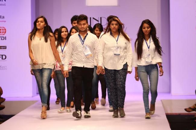Fashionista School showcases creations at  India Runway Week