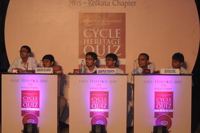 Cycle Heritage Quiz enthralls audience in Kolkata