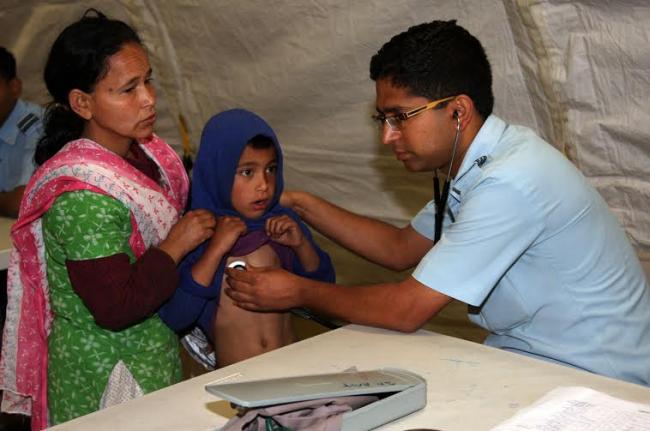 IAF continues relief ops in quake-hit Nepal