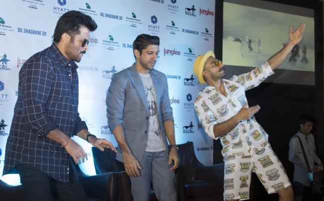 "Dil Dhadakne Do" stars sizzles Kolkata