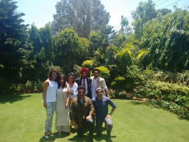 Dil Dhadakne Do team visits Milkha Singh house