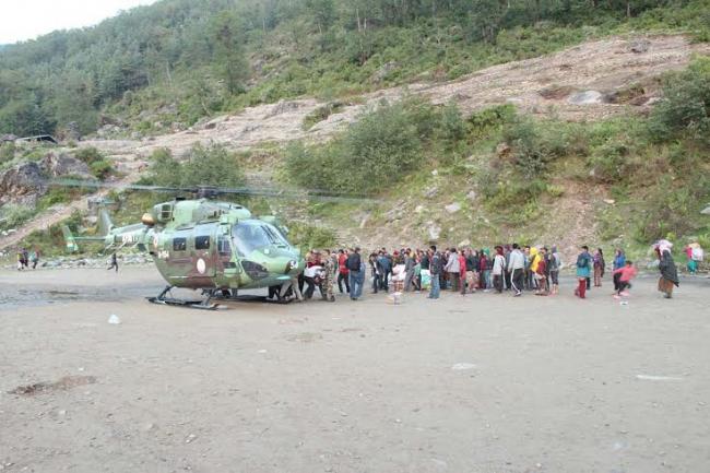 India Army conducts Op Maitri