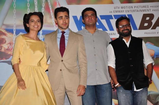 Imran, Kangana launch Katti Batti trailer 
