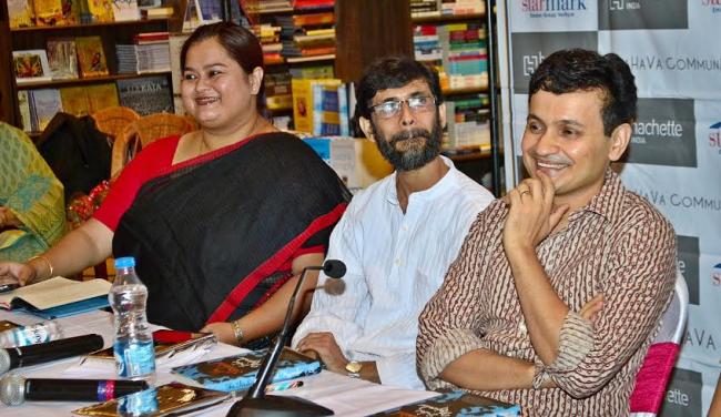 Author Amit Chaudhuri launches Saikat Majumdar's new novel in Kolkata