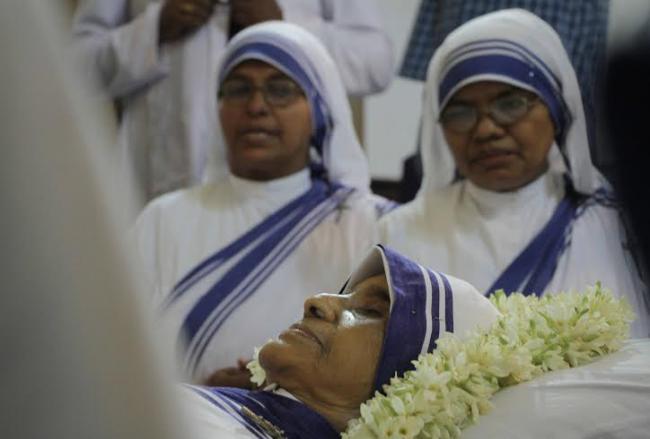Sister Nirmala to be buried today after funeral mass