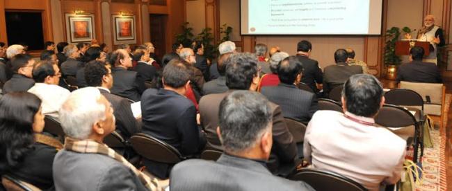 PM's interacts with Secretaries on the last day of the year