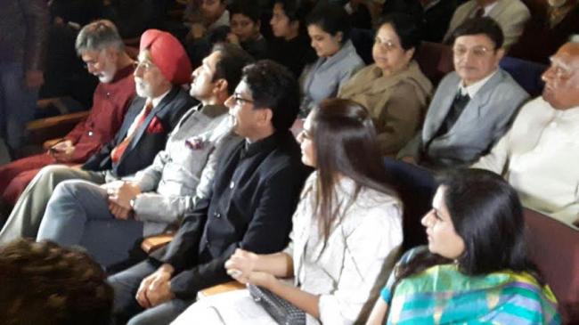 Team Neerja presents Neerja Bhanot bravery award in Chandigarh