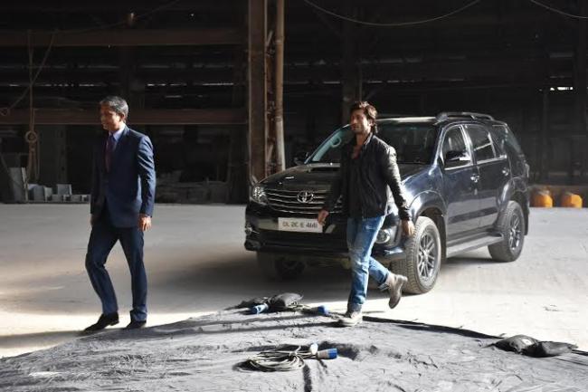 Vidyut Jamwal shoots for Commando 2