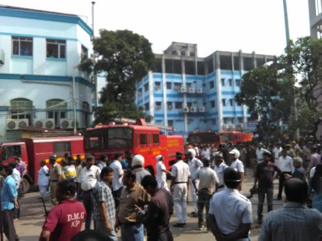Fire breaks out at Kolkata's SSKM hospital