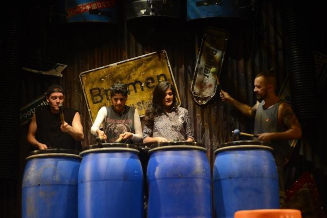 Ananya Birla, Neerja Birla enjoy jamming session with Stomp