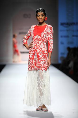 Amazon India Fashion Week: Designer Niki Mahajan presents her line