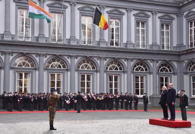 Narendra Modi in Brussels