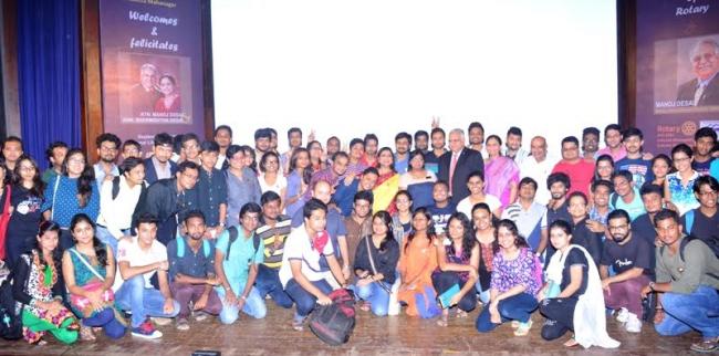 Rotary International Director Manoj Desai participates in WHAT NEXT session