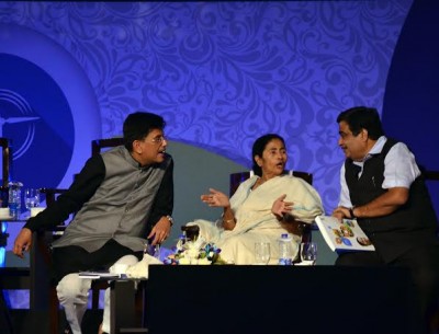 Nitin Gadkari, Piyush Goayal attend Bengal Global Business Summit 2016 