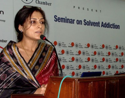 BJP candidate Roopa Ganguly surrenders before Howrah CJM court, granted bail