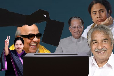 TMC storm blows over Bengal, BJP, AIADMK leading in Assam, TN