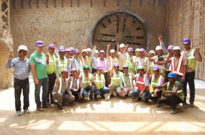HCC achieves tunnel boring on crucial Delhi Metro III project