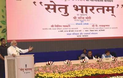 Prime Minister Modi launches Setu Bharatam programme