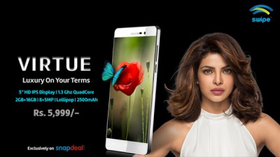 Swipe Technologies launches luxurious metal frame smartphone