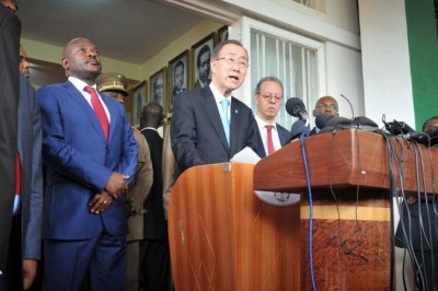 Burundi: Ban welcomes promise of â€˜inclusive dialogue,â€™ release of detainees
